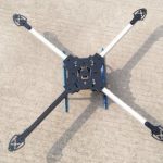 Fiberglass & Aluminum 4-axial Quadcopter DIY Frame With Landing Gear