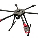 FPV HMF S680 Carbon Fiber 6-Axis PCB Folding Hexacopter Frame with Landing Skid in India