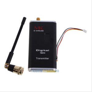 MK 1.2Ghz 2000mW FPV 15CH Wireless AV Transmission Transmitter/Receiver TX RX Combo