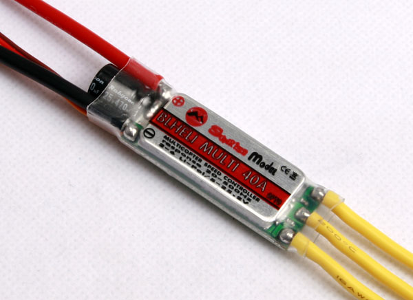 Sunrise BLHELI Multi Series 40A Speed Controller for Multicopter (Tube installation) Sunrise BLHELI Multi Series 40A 2-6S Speed Controller for Multicopter BLHELI-Multi-40A-OPTO (Tube installation)
