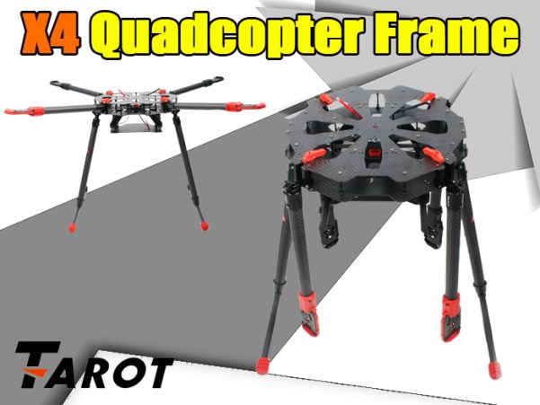 Tarot X4 960mm 4-Axis PCB Center Plate Folding FPV Quadcopter Frame Kit in India