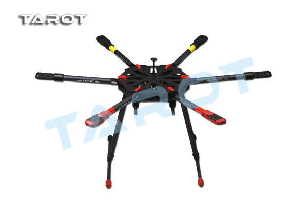Tarot X6 960mm 6-Axis PCB Center Plate Folding Hexacopter Frame Kit in India