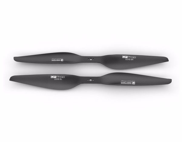 T motor Carbon Fiber propeller P22x6.6 Prop-2PCS/PAIR
