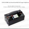 110v_01 Ultra Power UP600+ AC Dual 1200W 2X600W 25A 2-6S Lipo/LiHV Battery Balance Charger Discharger For UAV Drone In INDIA