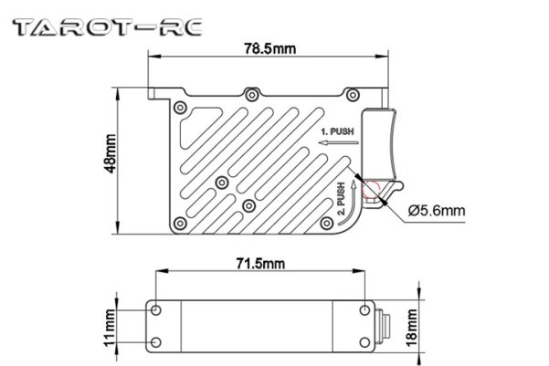 TAROT TL2962 Drone Dispenser Thrower In India